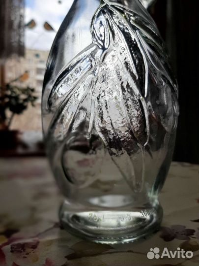 Бутылка кувшин для масла стеклянная