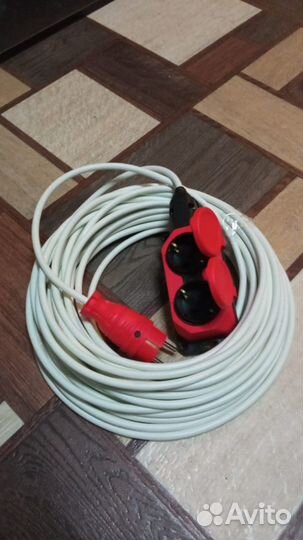 Силовой сетевой удлиннитель IP44
