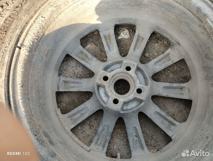 Литые диски r 17 4 100 с резиной