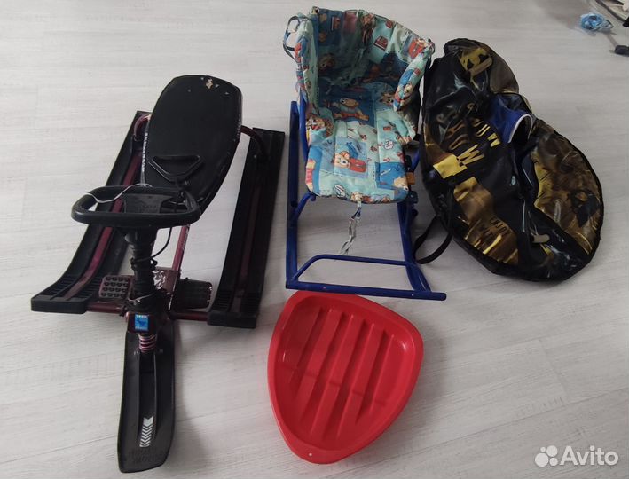 Санки+снегокат