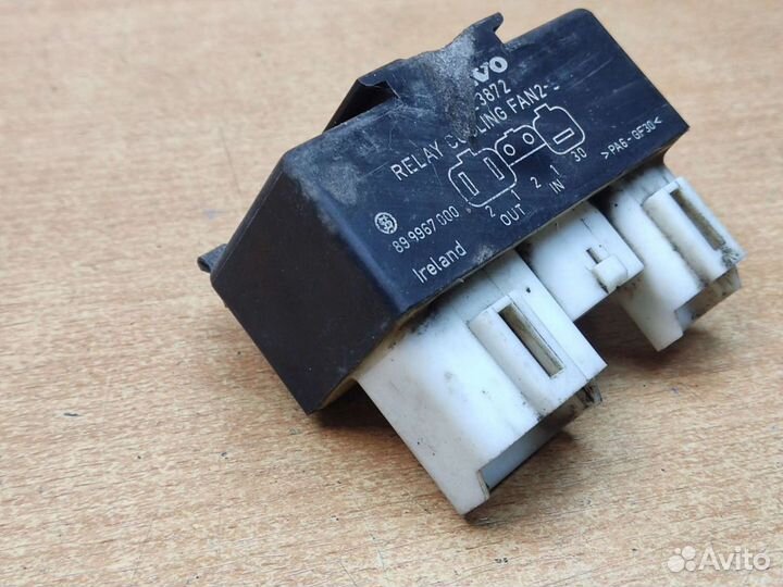 Реле вентилятора, Volvo 960