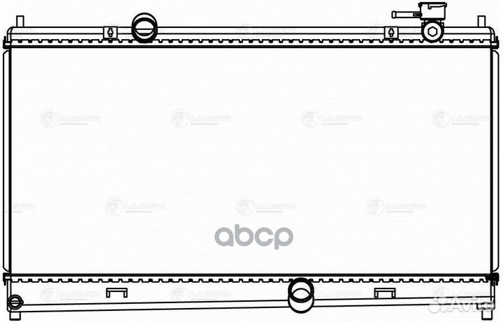 Радиатор lifan solano 1.6I/1.8I MT 08- LRC 3019