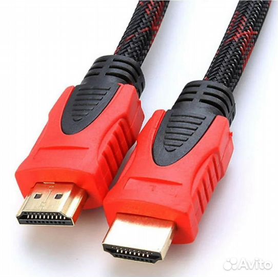 Кабель hdmi v1.4 с двумя фильтрам 10.0 метров