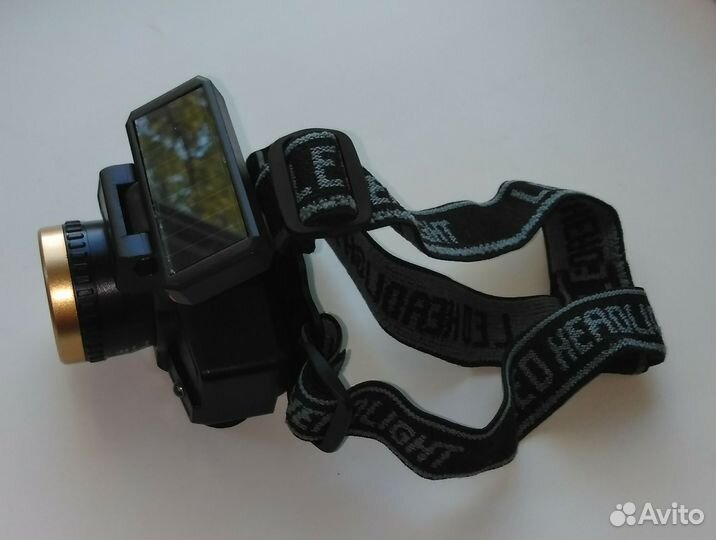 Налобный фонарь с сенсором