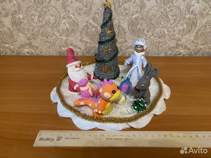 Поделка на новый год в сад