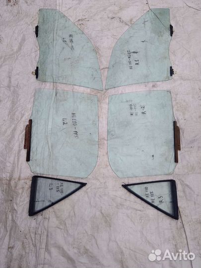 Стекло двери Toyota ae110 ae115