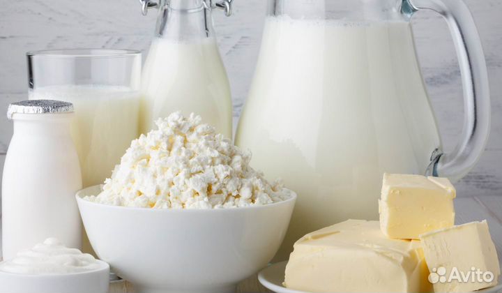 Сливочное масло,творог,сметана сливки