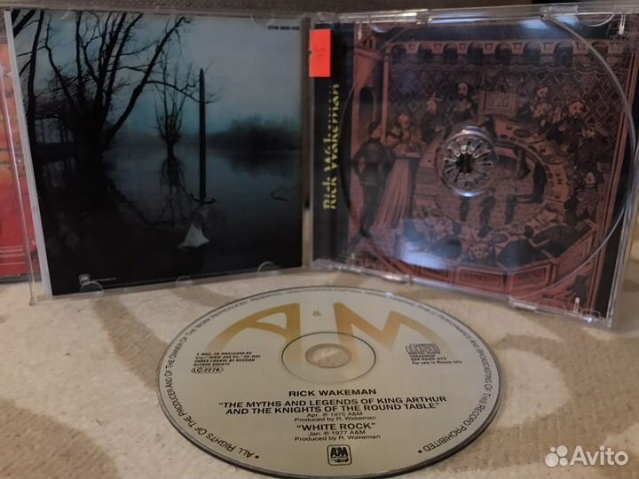 Rick Wakeman 4 CD Рик Уэйкман коллекция (ex- Yes)