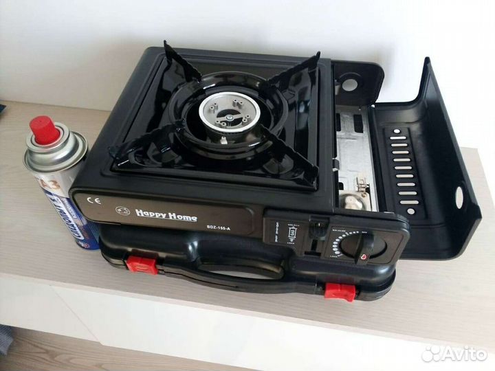 Плита газовая походная с переходником