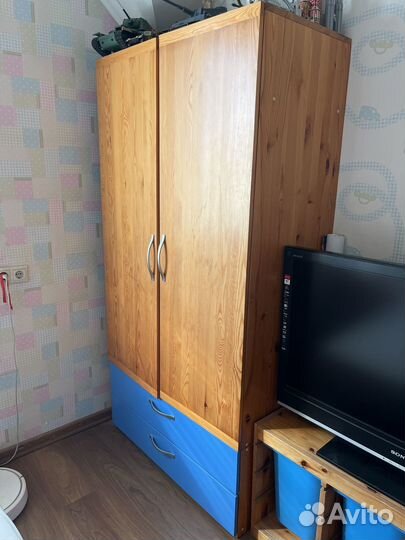 Шкаф детский сосна