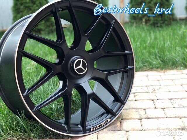 Новые AMG диски R21 на Mercedes G class
