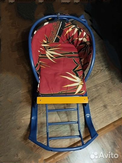 Детские санки с матрасом