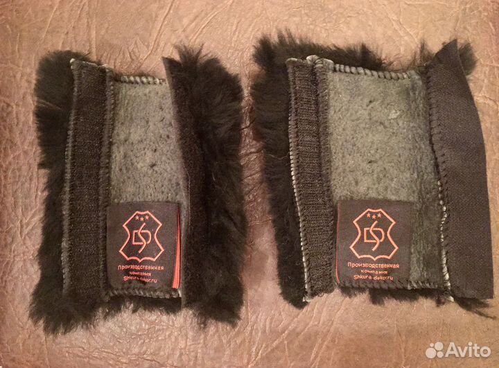 Меховушки на нащечный ремень новые