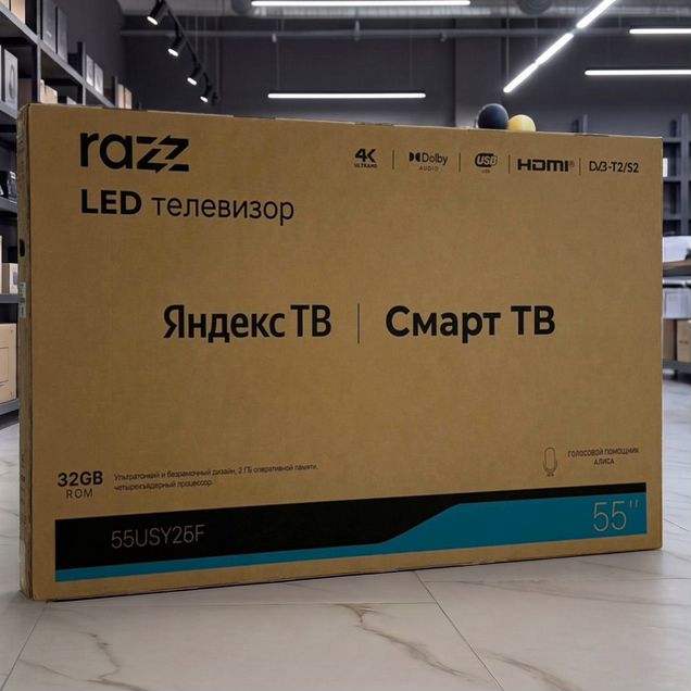 Телевизор 55" razz W55USY26F