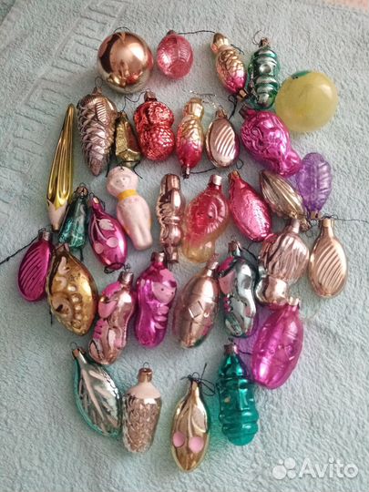 Елочные игрушки СССР