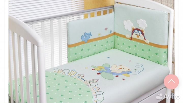 Комплект в кроватку 8 предметов Италия Feretti