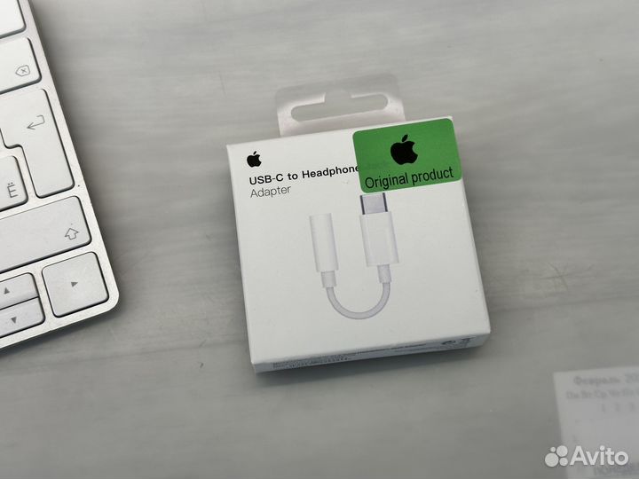 Переходник для наушников iPhone оригинал Type-C