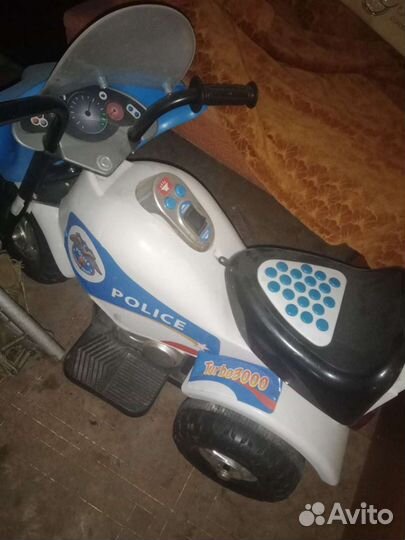 Детский мотоцикл на аккумуляторе