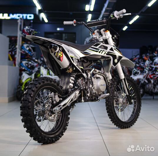 Питбайк Regulmoto five YX125EA (серый) 17/14