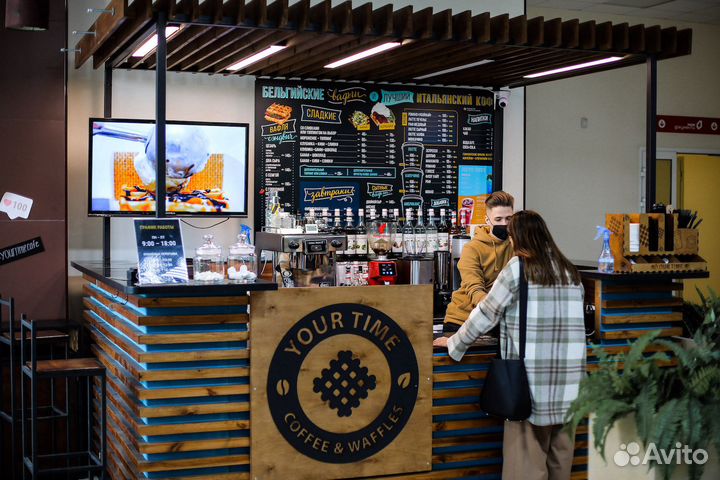 Кофейня-остров на вынос по франшизе YourTime
