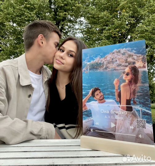 Фоторамка с музыкой / Подарок