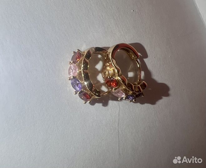 Серьги бижутерия