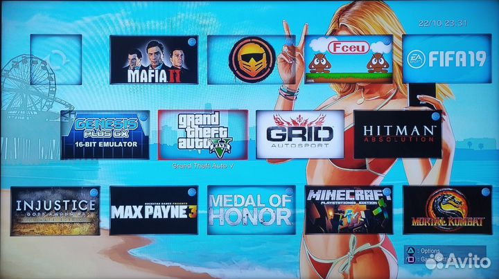 Sony PS3 прошитая 500 GB 2 Джойстика