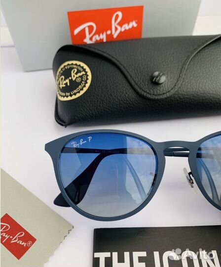 Очки ray ban erika metal поляризационные Polaroid