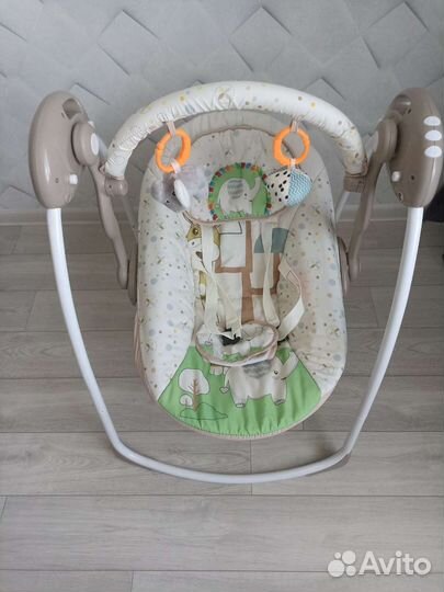 Детские электронные качели бу