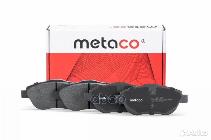 Колодки тормозные PSA C3/2008 09- перед. 300032