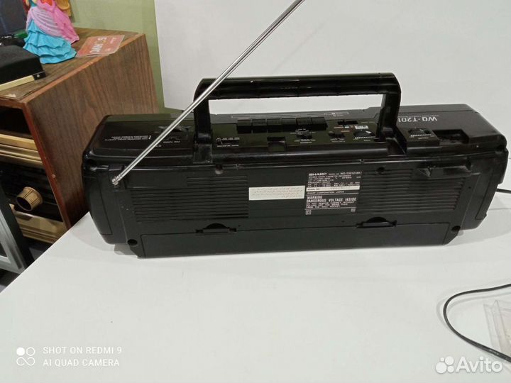 Двухкассетник (Twin) Sharp WQ-T201