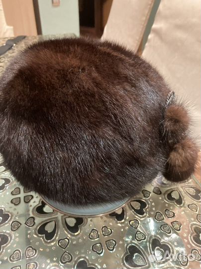 Шапка норковая