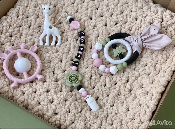 Грызунок силиконовый, прорезыватель