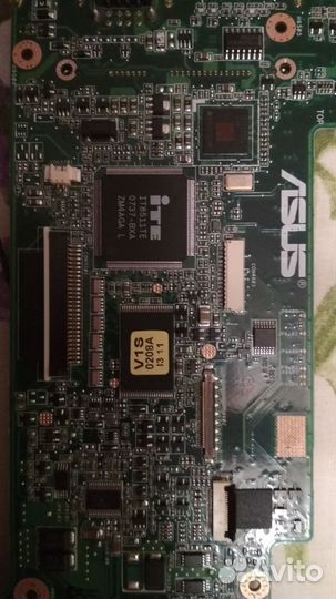 Материнская плата от ноутбука asus v1s (на запчаст