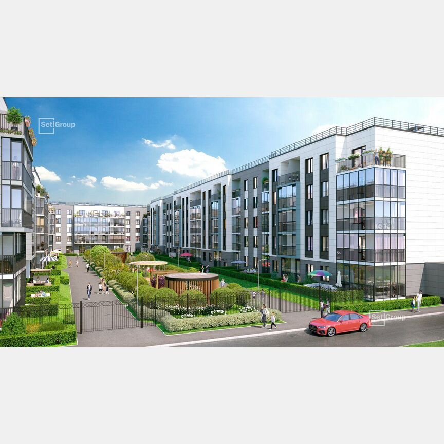 3-к. квартира, 81,7 м², 2/5 эт.