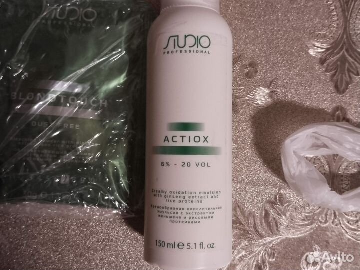 Kapaus оксидант и порошок ответвления волосы