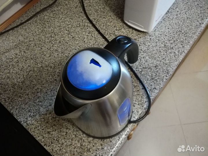 Чайник электрический металлический philips