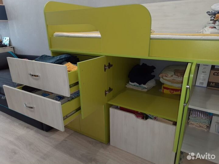 Детская кровать чердак