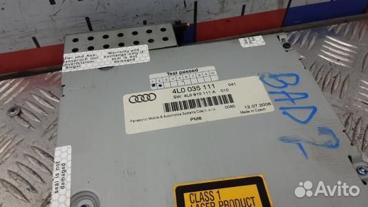 CD-чейнджер audi Q7 (BAD02I801)