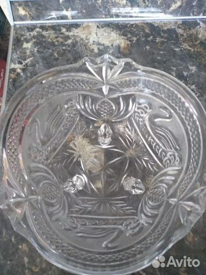 Хрустальная ваза