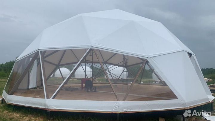 Купольный шатер, геокупол, банкетный зал