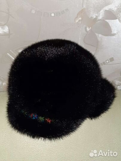 Шапка норковая женская