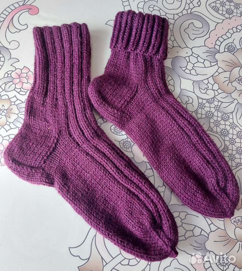 Шерстяные носки