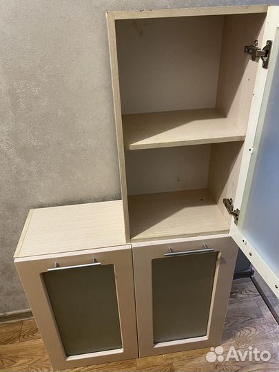 Кухонные навесные шкафы б/у