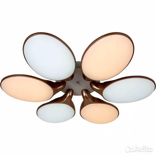 Люстра потолочная светодиодная с пультом