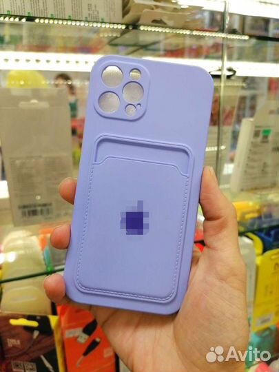 Чехлы с картхолдером на iPhone 12 Pro