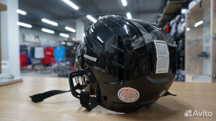 Шлем хоккейный Warrior alpha one (yth черный)