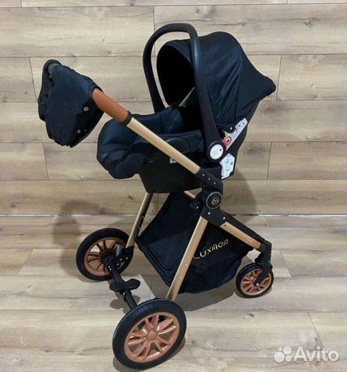 Коляска 3в1 компактная и лёгкая (Идеал)