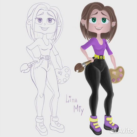 Digital иллюстратор, Графический дизайнер