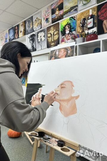 Портреты, картины в любом стиле маслом на заказ